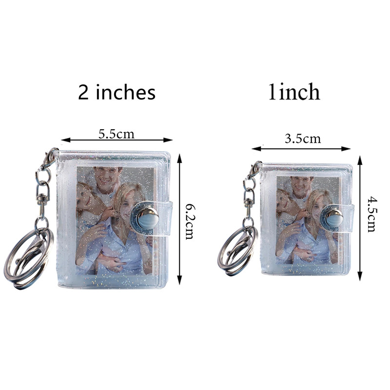 16-Pages-Mini-Photo-Album-Lover-Memory-Keychain-Instant-Picture-Album-Pendant-Pocket-Keyring-Photo-Storage