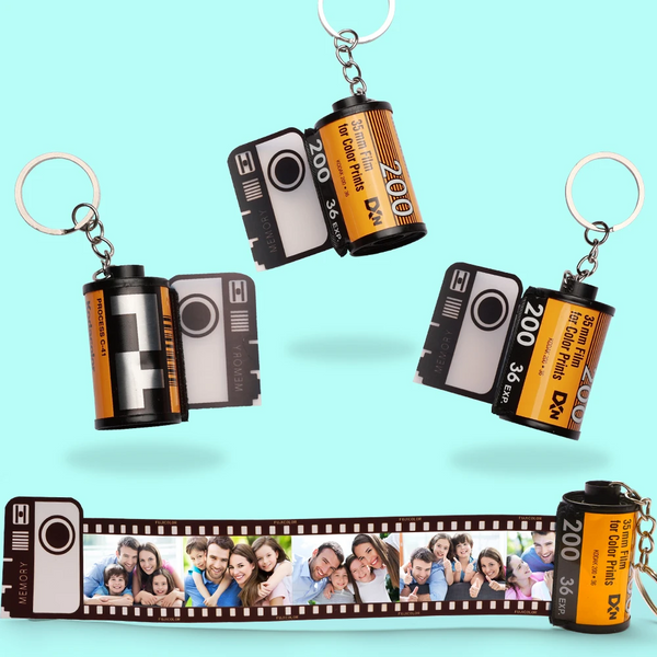 custom spotify code camera roll keychain family gifts