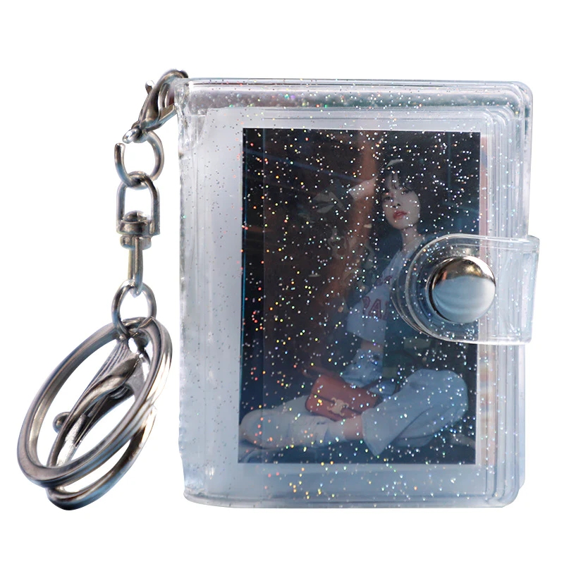 Tiny scrapbook keychain