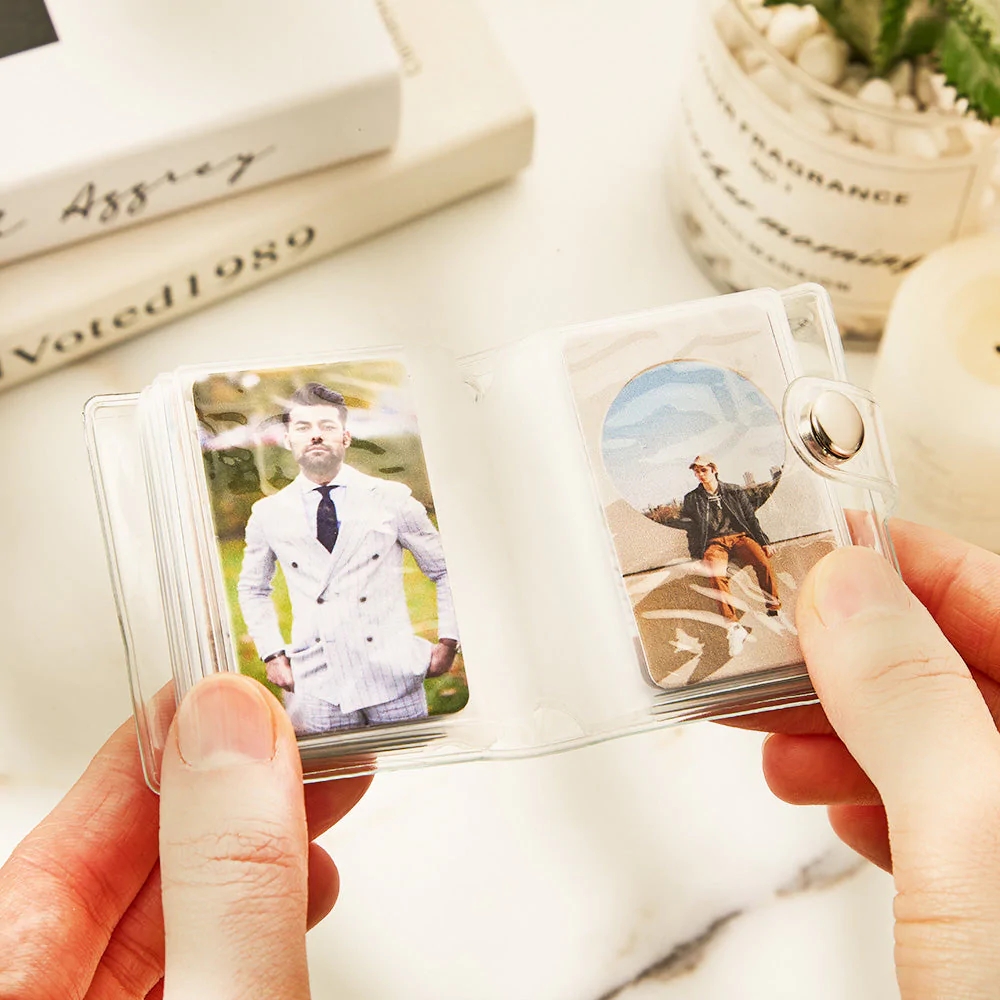 Mini photo album keychain same thing on Tiktok